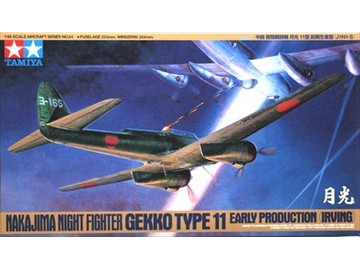 Tamiya 61084 Nakajima Night Fighter Gekko Type 11 1:48