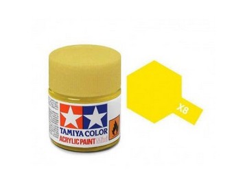 TAMIYA X8 GIALLO LUCIDO